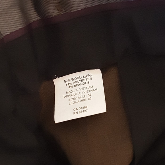 Grey-brown Woollen Trousers - Picture 6 of 7